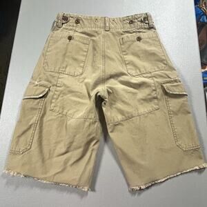 Vtg Y2K American Eagle Combat Trouser Military Cargo Cutoff Shorts Mens Size 30